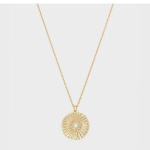 COPY - Gorjana Sunburst Coin Necklace